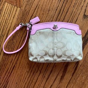 Coach wristlet